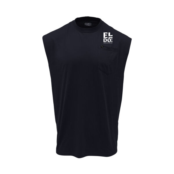 KEY Spartan Sleeveless Pocket Tee (WWT) Thumbnail